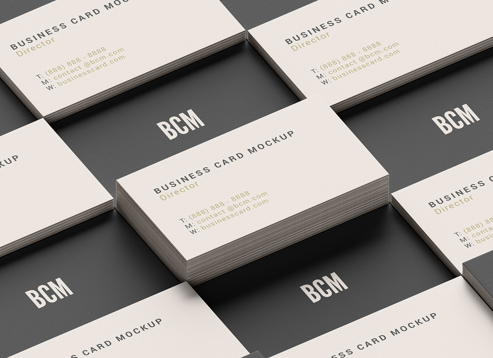 business card mockup free download illustrator