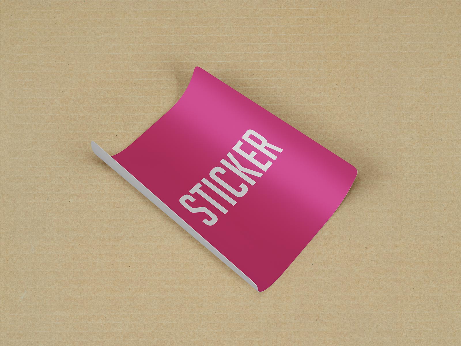 Free Rounded Square Sticker Mockup Psd Set Good Mockups