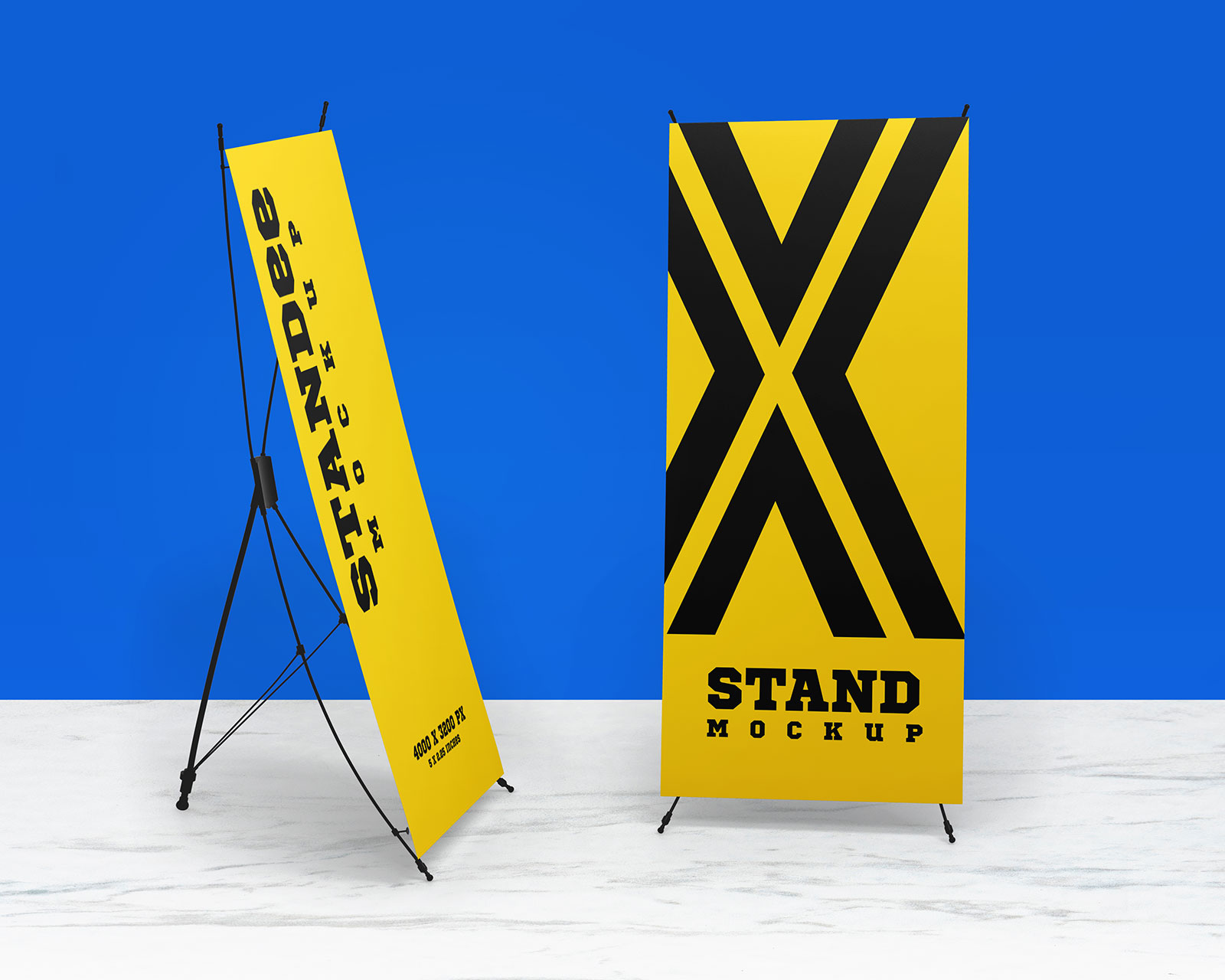 Free X Stand Banner Mockup Psd Set Good Mockups