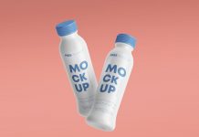 Free Half Liter Sport Water Bottle Mockup Psd Good Mockups