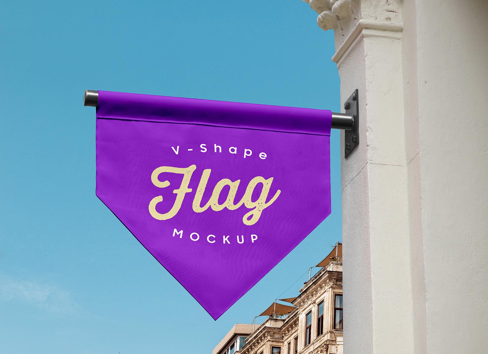 Free-Hanging-Flag-Logo-Mockup-PSD-4