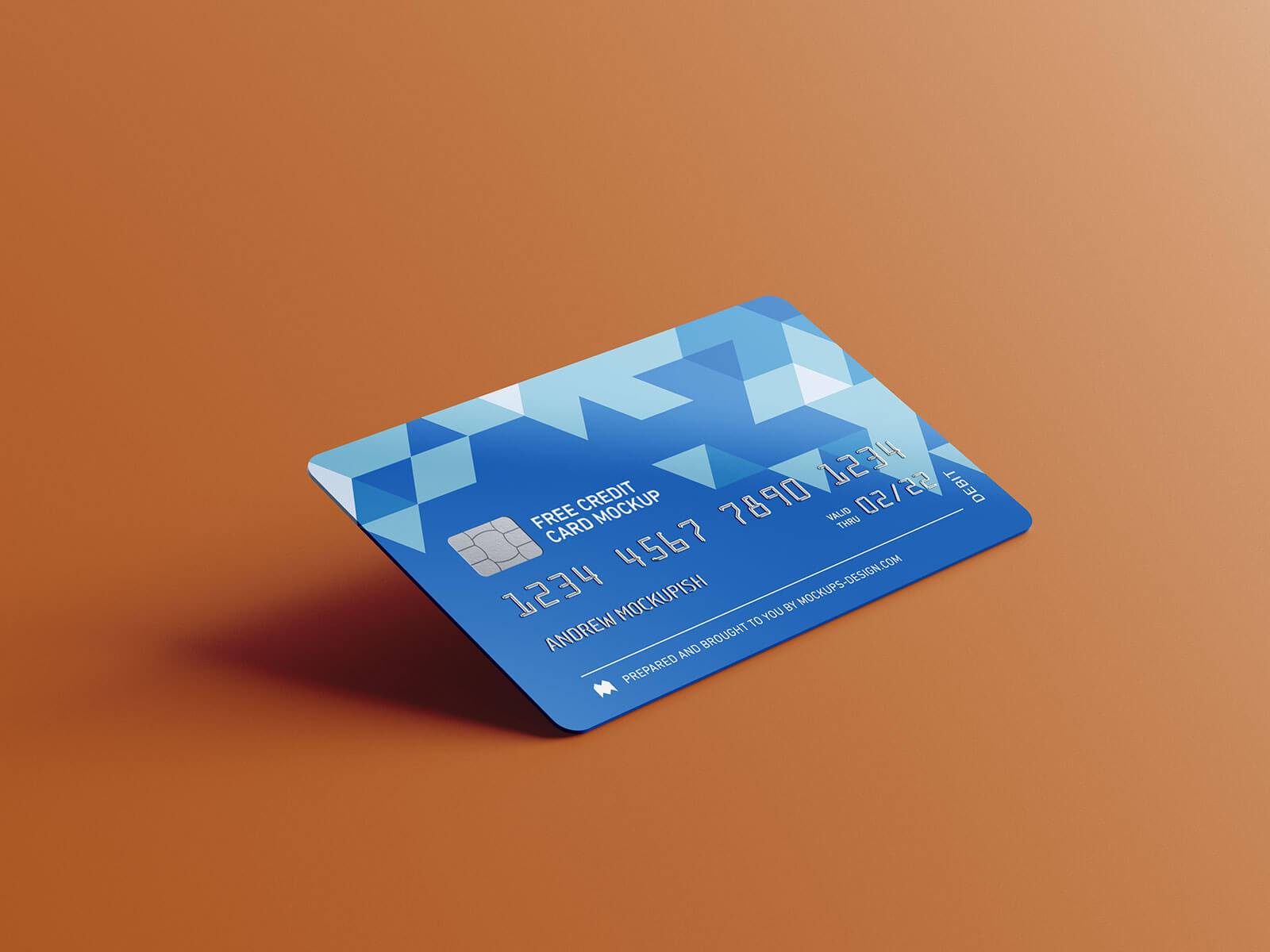 Free Credit Debit Bank Card Mockup PSD Set (1)