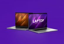 Free-Grey-Laptop-Mockup-PSD-Set-3