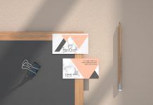 Download Free Business Card Mockup Psd With Marble Stones Good Mockups PSD Mockup Templates