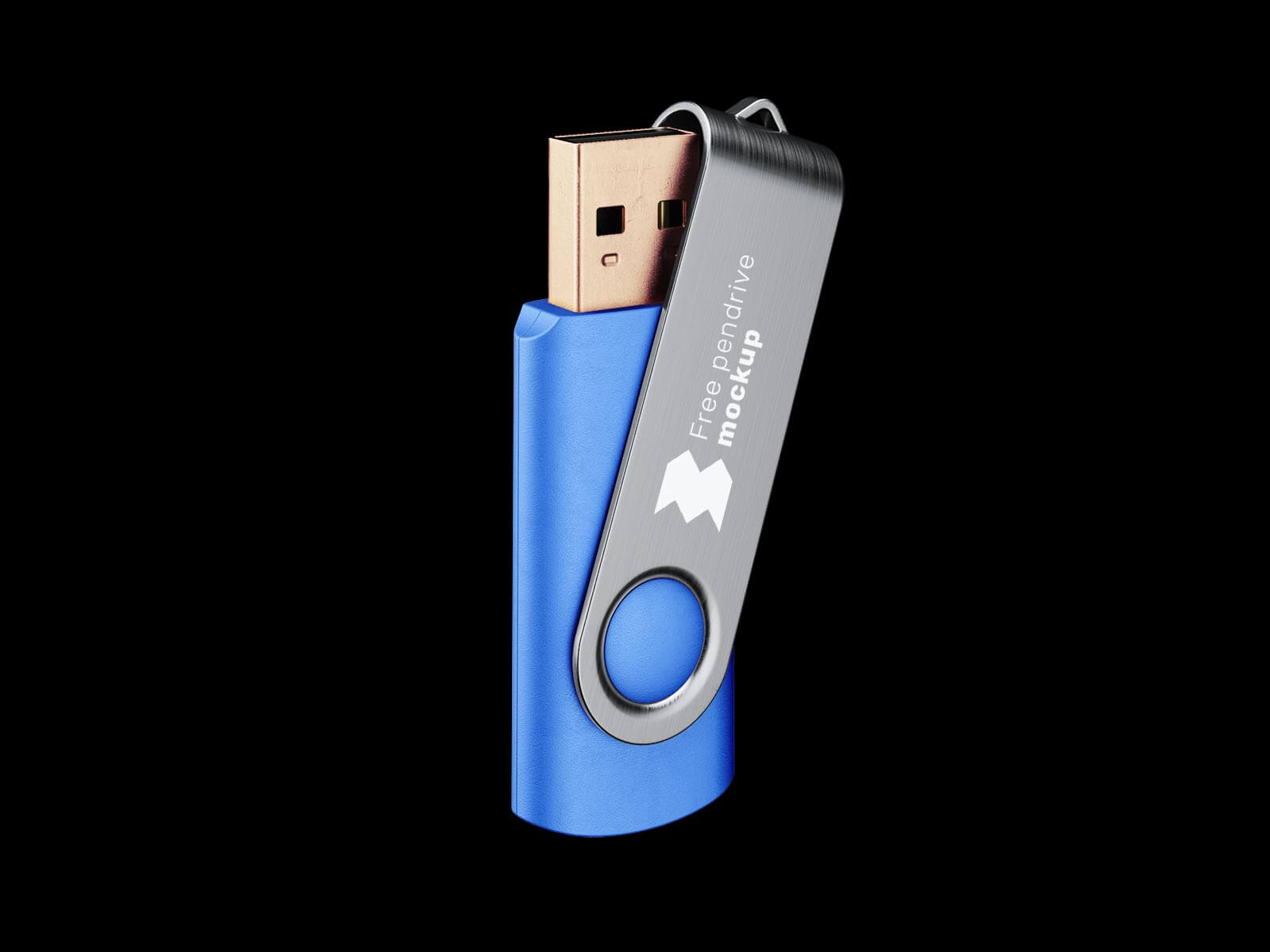 Free USB Pen Drive Mockup PSD Set (2)