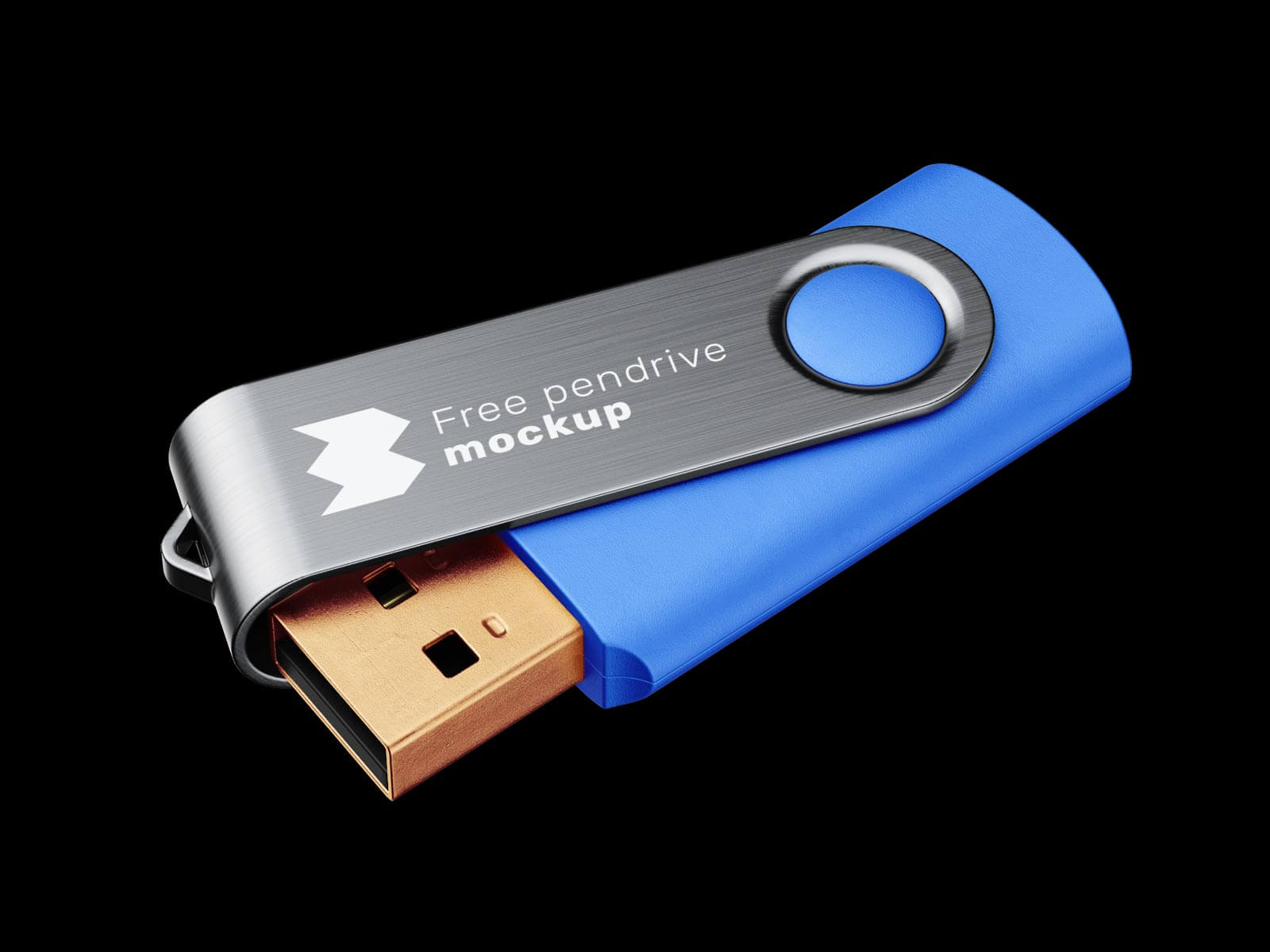 Free USB Pen Drive Mockup PSD Set (4)