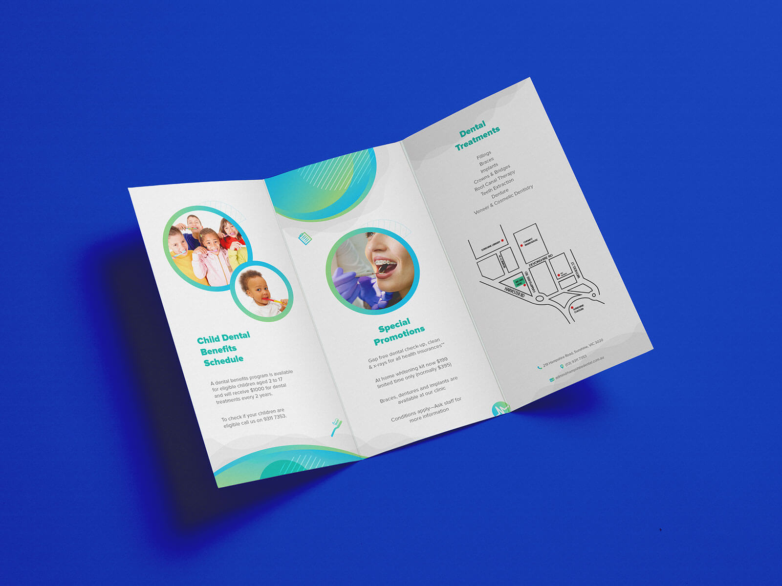 Brochure 3 Fold Template Psd