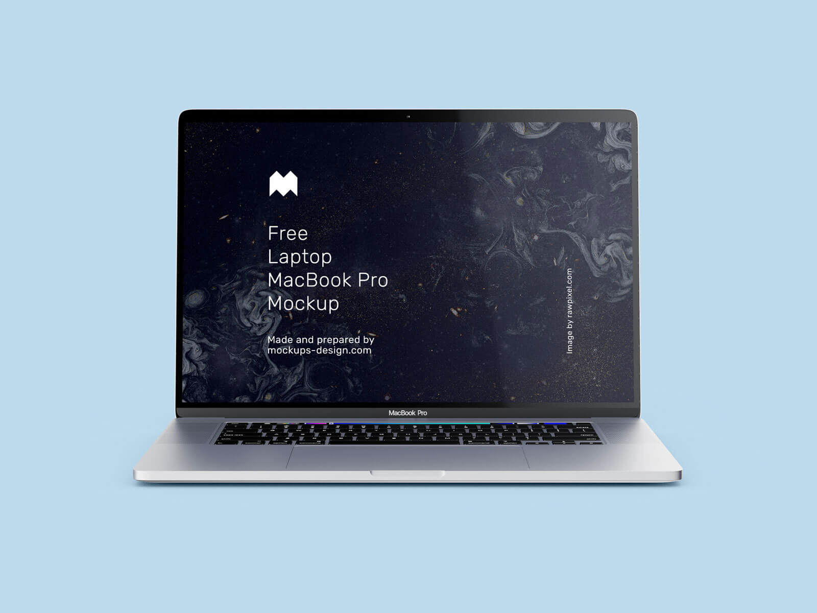 Free Apple Laptop Macbook Pro Mockup PSD Set (1)