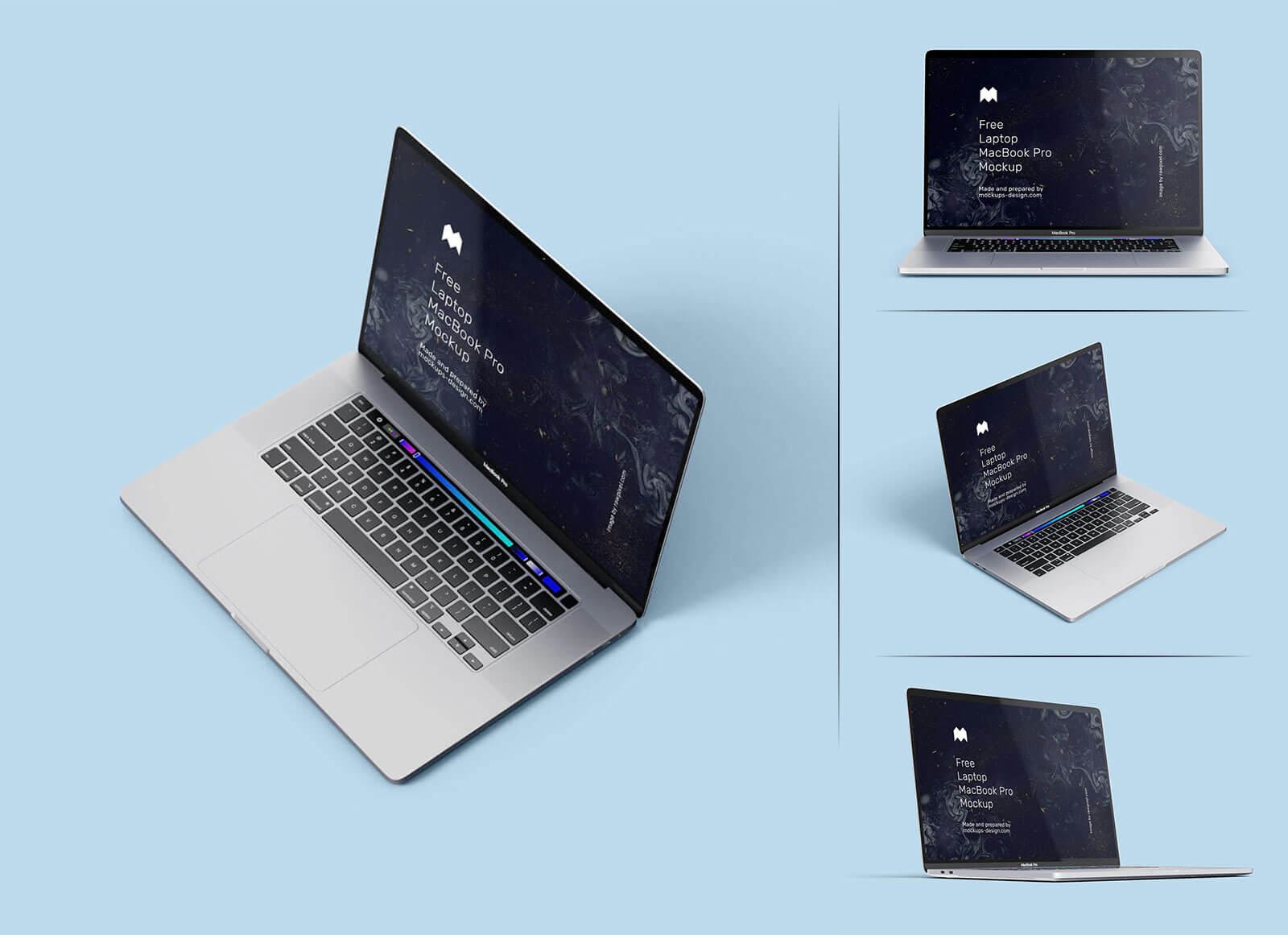 Download Free Apple Laptop Macbook Pro Mockup Psd Set Good Mockups