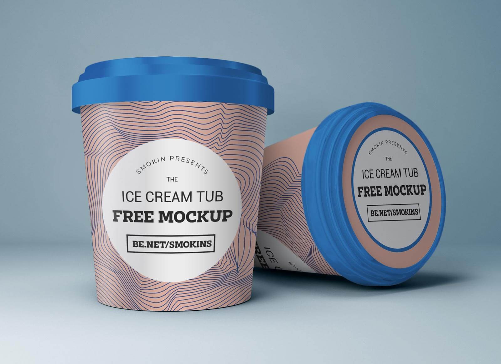 Free Paper Tub Ice Cream Mockup PSD - Good Mockups