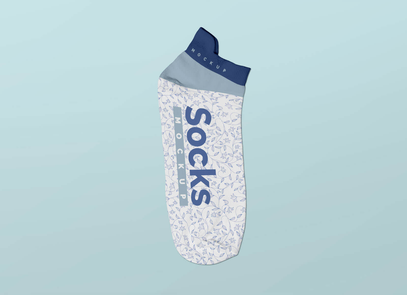 Free Low Cut Ankle Socks Mockup PSD Set