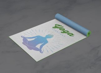 Free-Yoga-Mat-Mockup-PSD