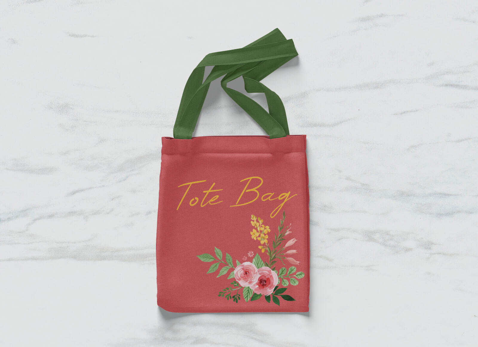 Hanging Cotton Bag Mockup Free PSD – Download PSD