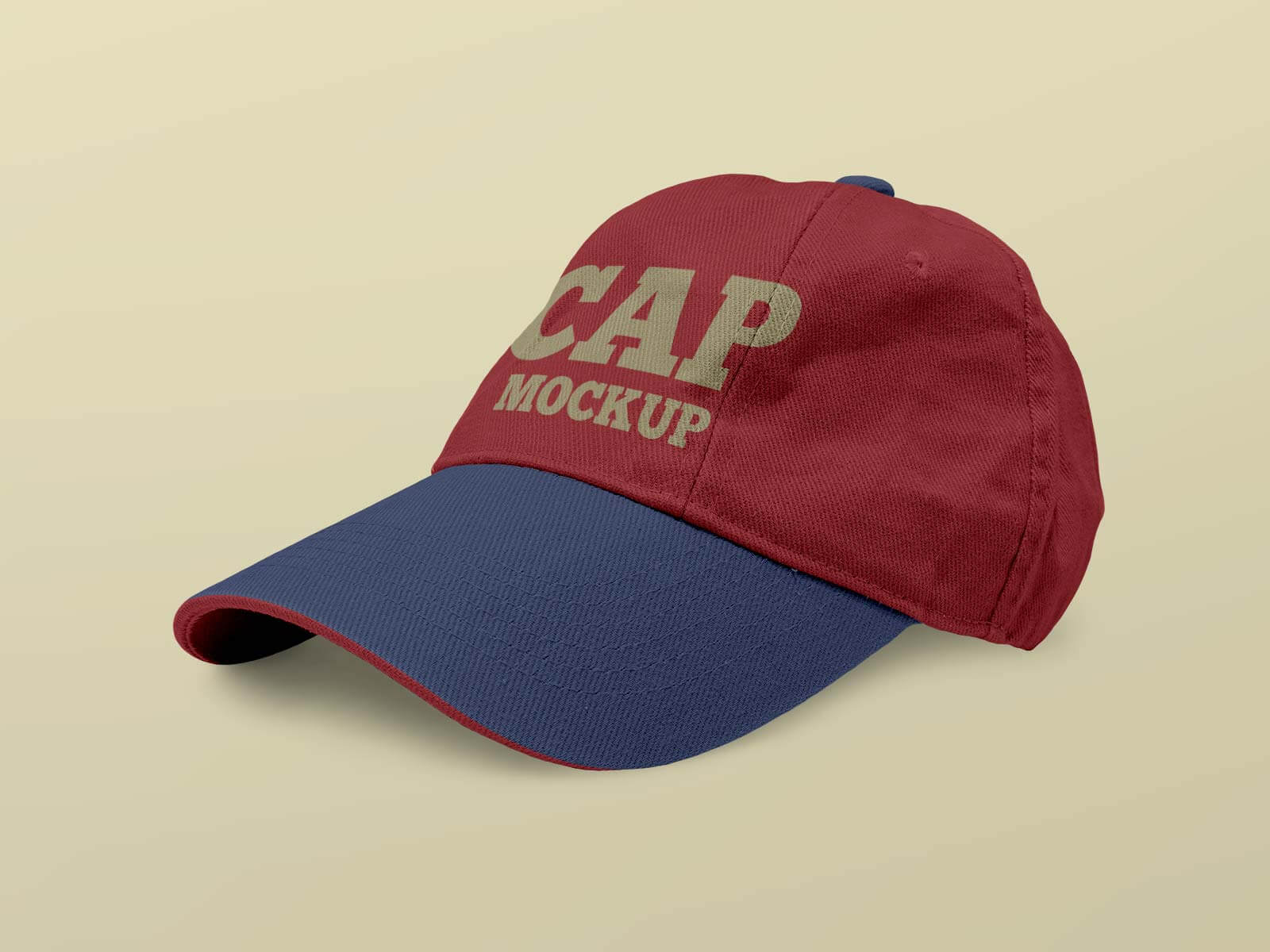 Free Dad Hat Baseball Cap Mockup PSD Set (1)
