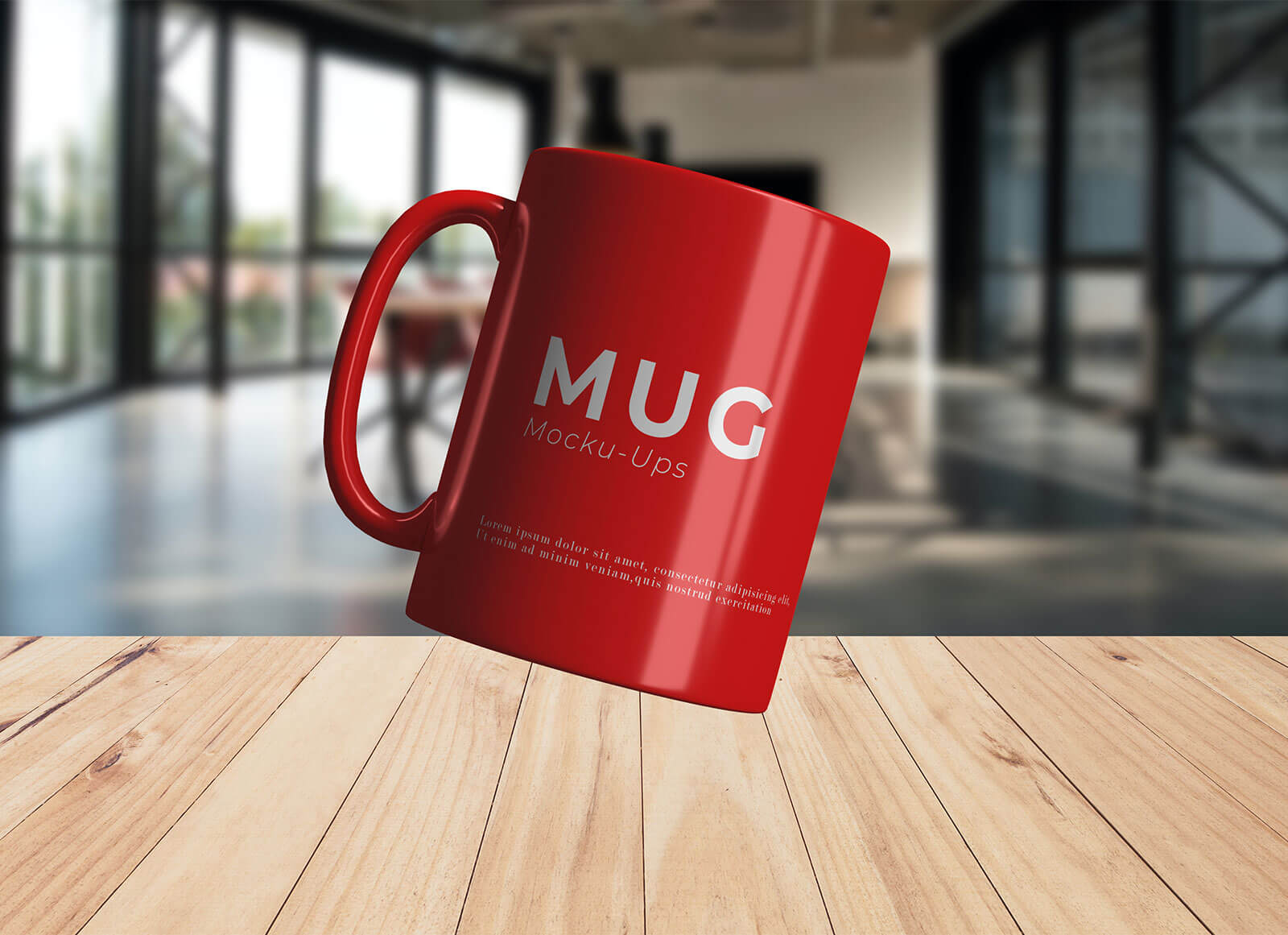 Download Free Floating Mug Mockup PSD - Good Mockups