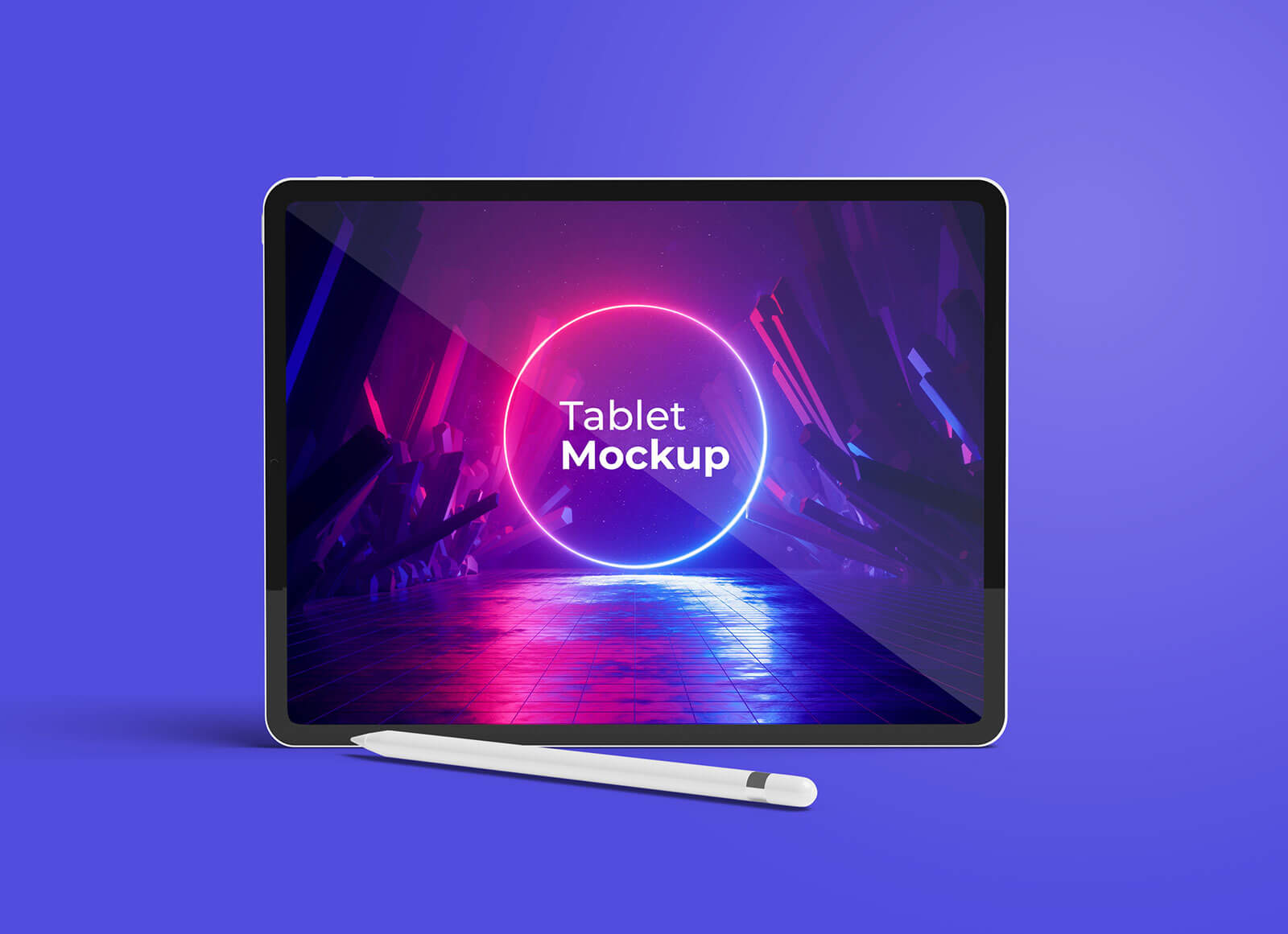 Free Ipad Pro Standing Tablet Mockup Psd Good Mockups