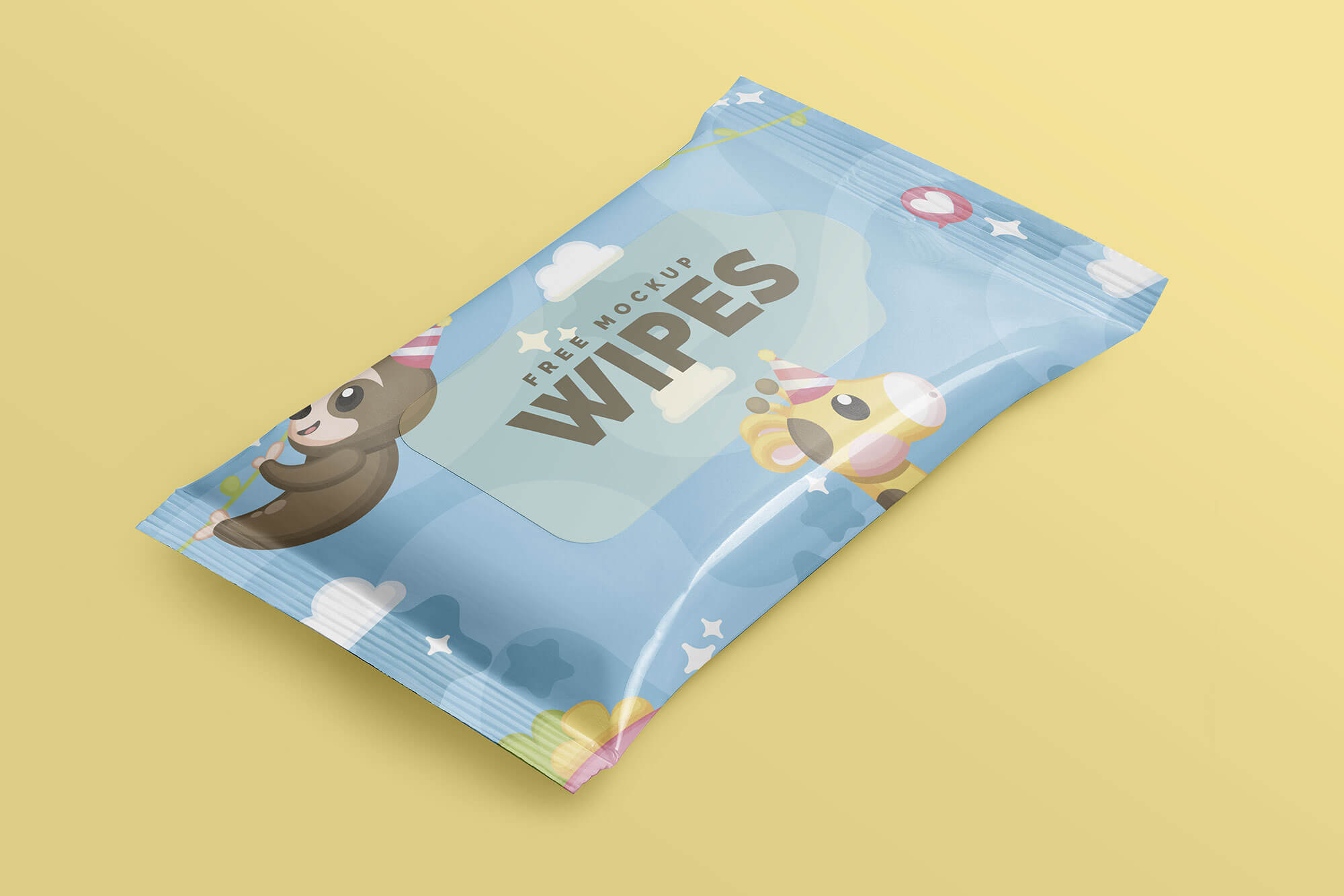 Download Free Baby Wet Wipes Packaging Mockup Psd Set Good Mockups