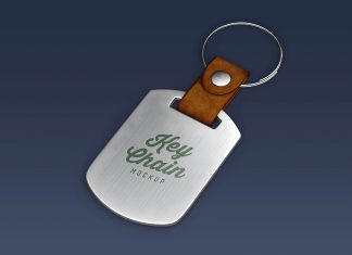Free-Keychain-Mockup-PSD-Set