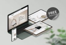 Free-Responsive-Web Design Devices Mockup PSD