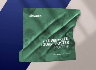Free-Wrinkled-Square-Poster-Mockup-PSD