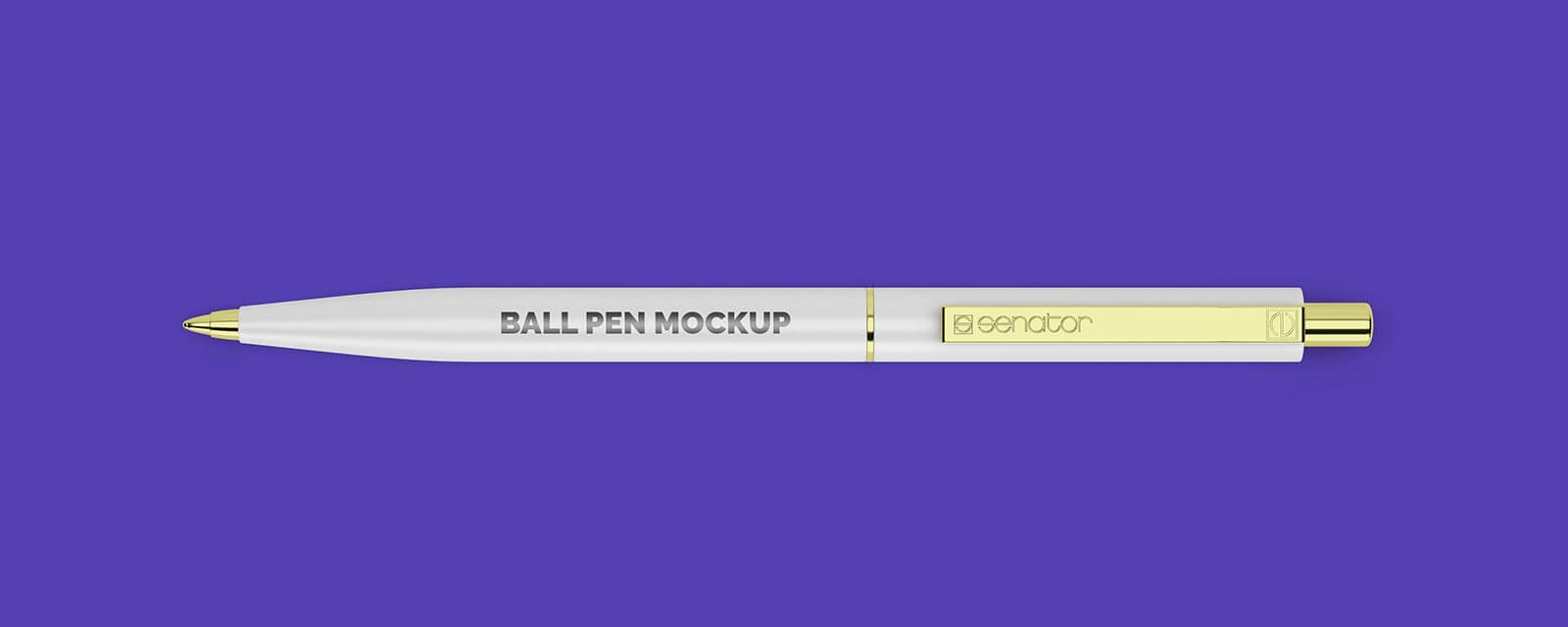 Free Senator Ballpoint Pen Mockup PSD Set (1)