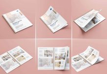 Download Free A5 Hardcover Book Spine Mockup Psd Good Mockups Yellowimages Mockups