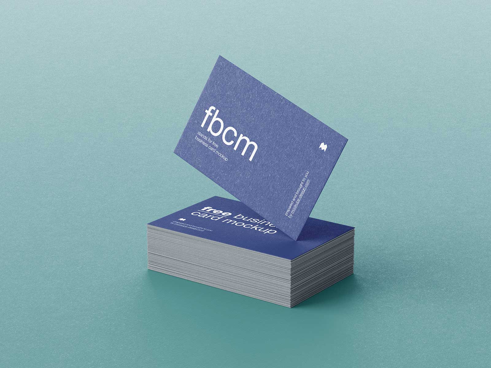 Free Textured Business Card Mockup PSD Set (1)