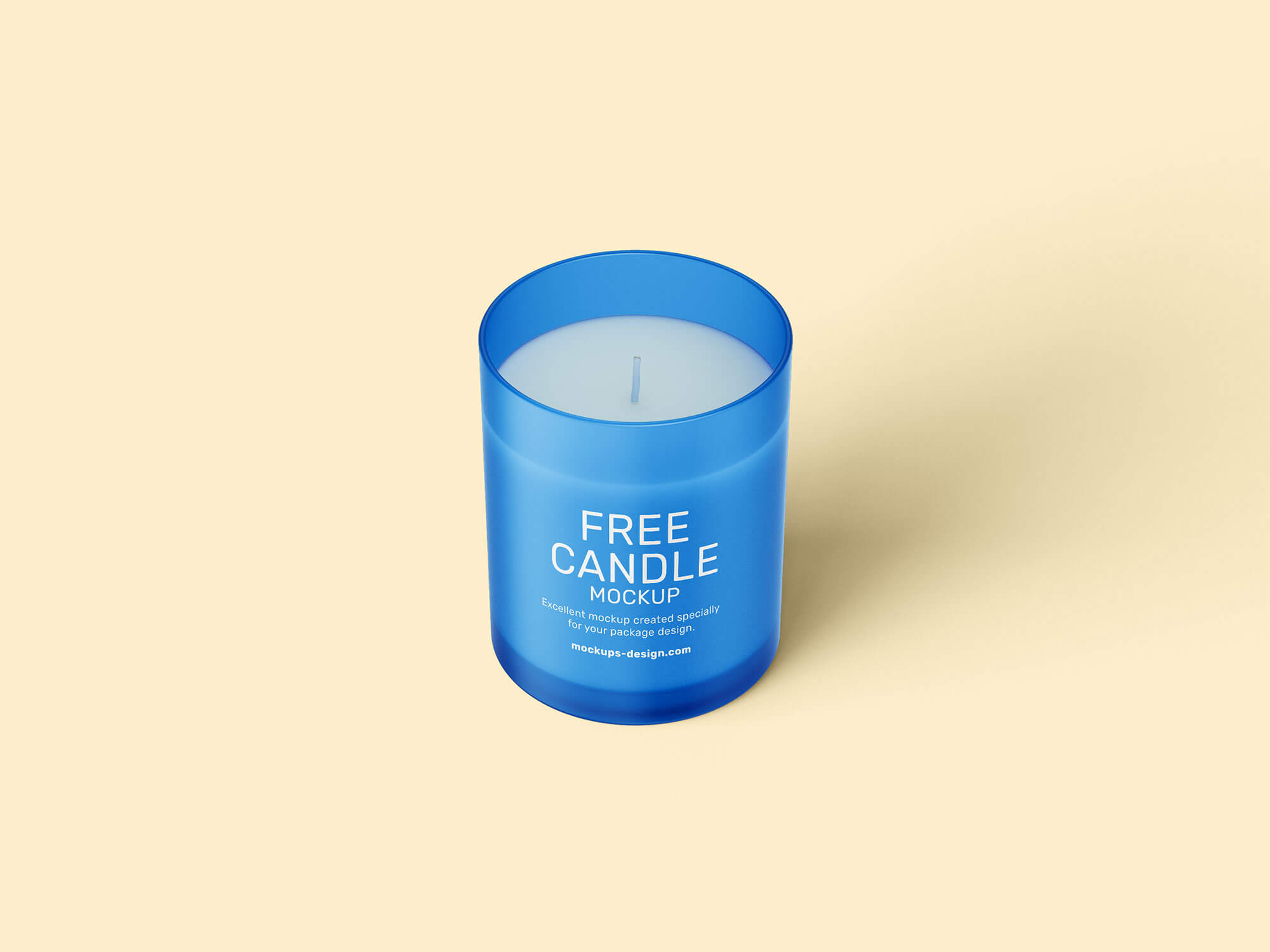 Free Scented Candle Jar Mockup PSD Set (1)