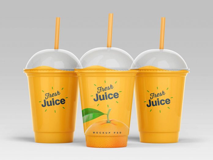 Download 4 Free Clear Plastic Disposable Juice Cup With Dome Lid ...