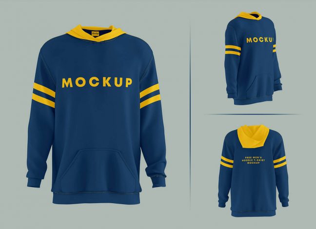18+ Best Free Hoodie Sweatshirt Mockup PSD Files - Good Mockups