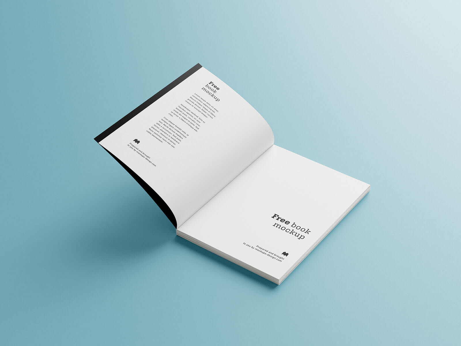 Free Premium Paperback Book Mockup PSD Set 