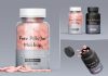 Free Pill Jar / Bottle Container Mockup PSD