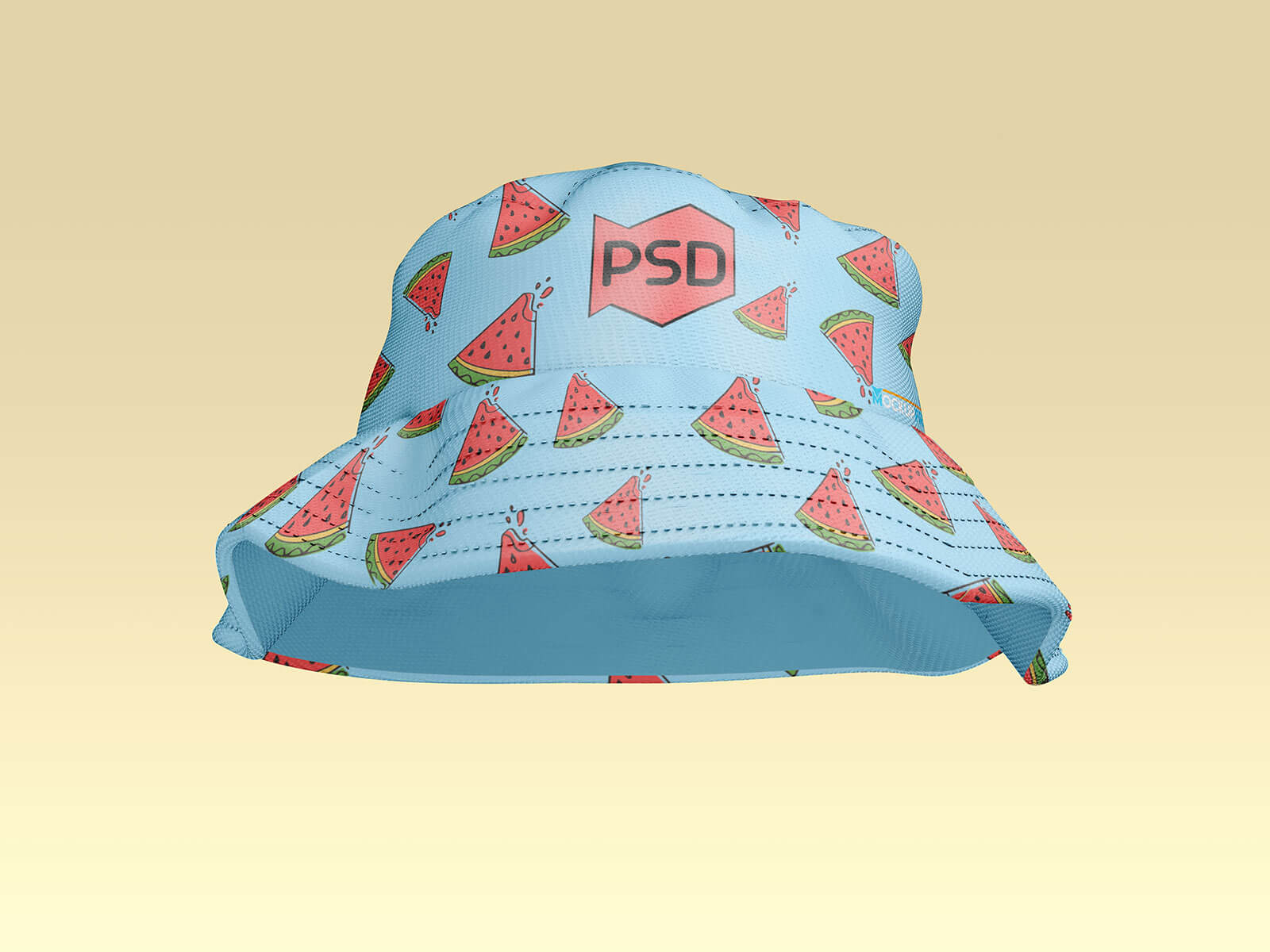 Free Bucket / Fishing Hat Mockup PSD Set Good Mockups