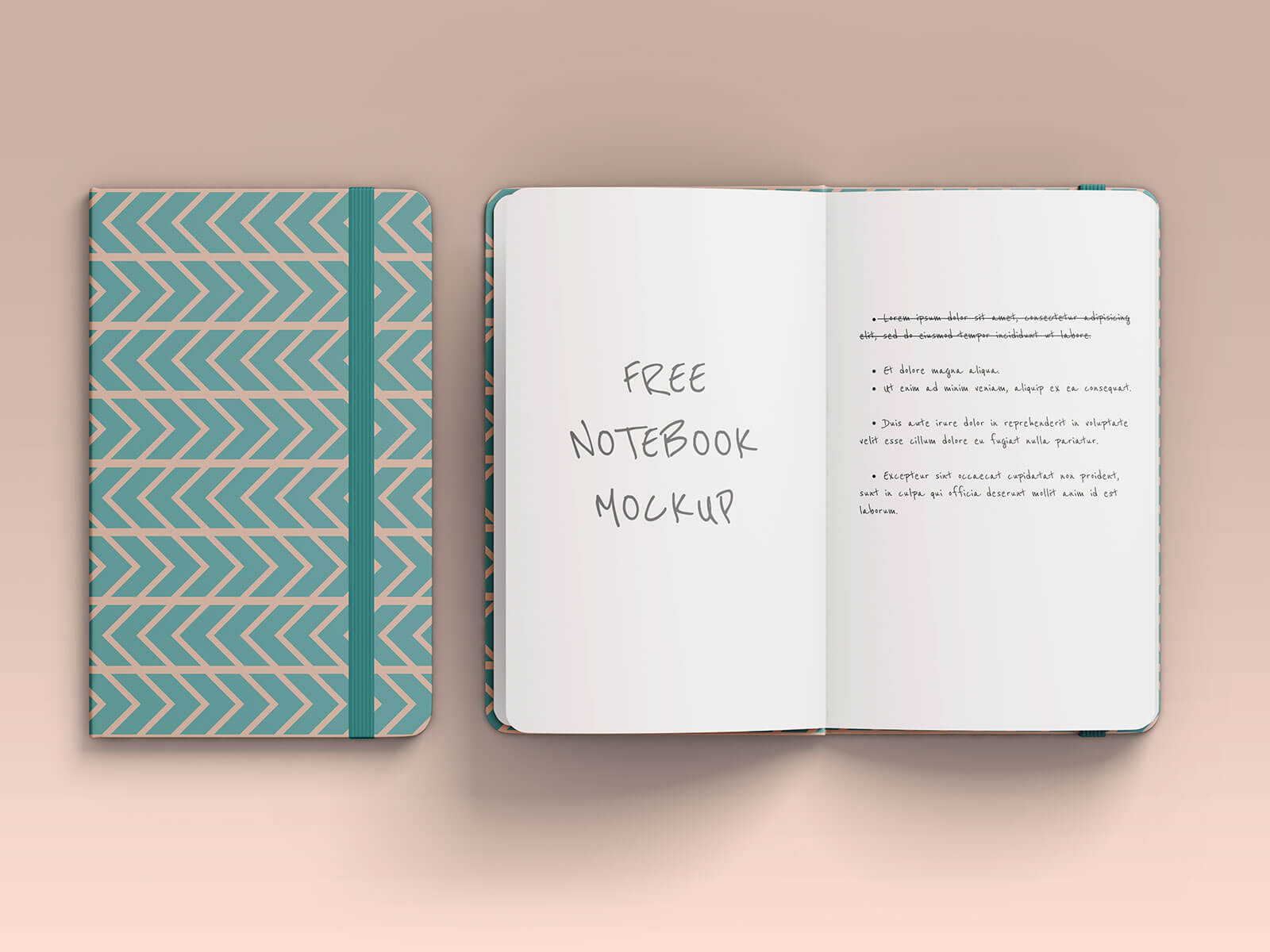 Notebook Psd Mockup Free