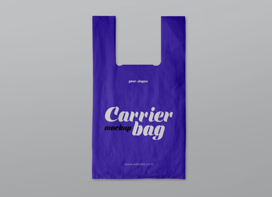 Download Free Plastic Shopping Carrier Bag Mockup PSD Set - Good ...