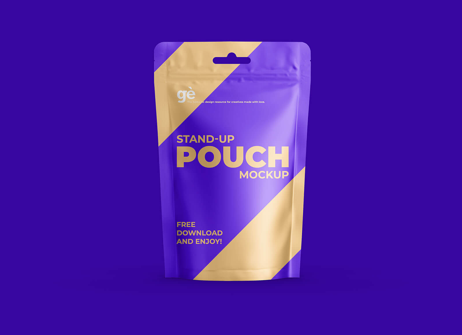 Free Sauce Stand-up Pouch Mockup PSD