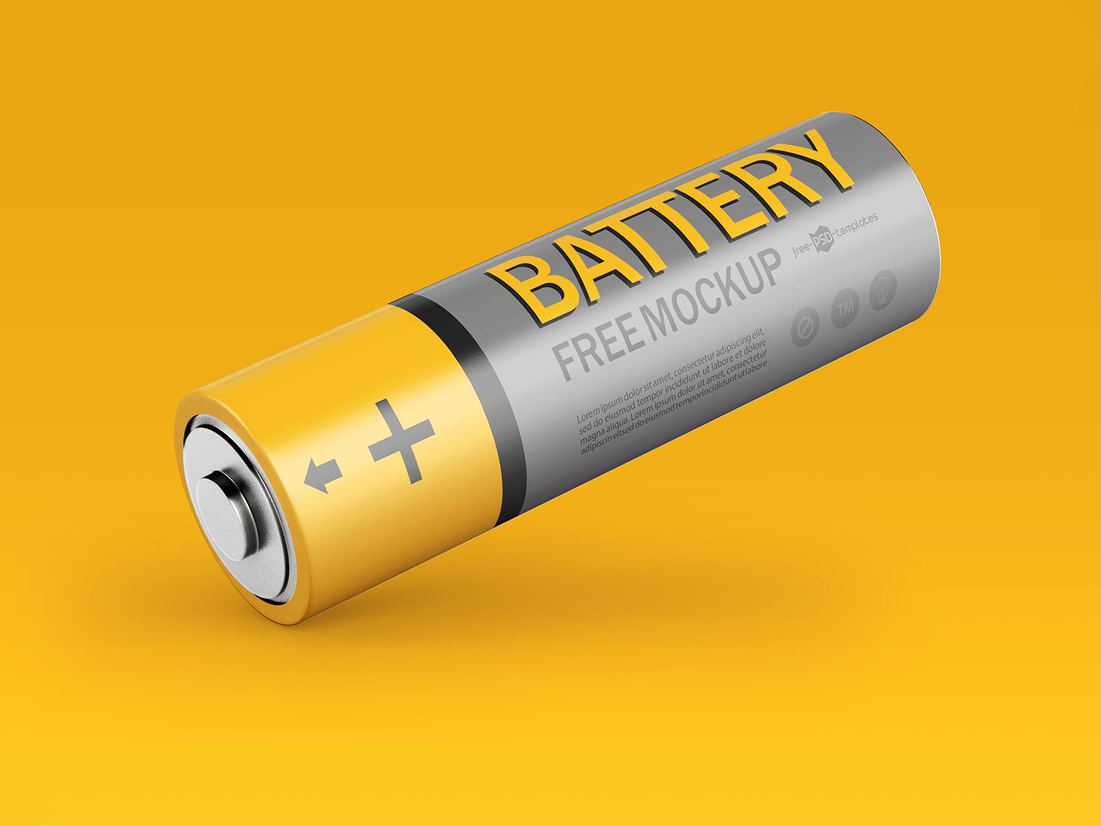 Download Free AA Battery Blister Pack Mockup PSD - Good Mockups