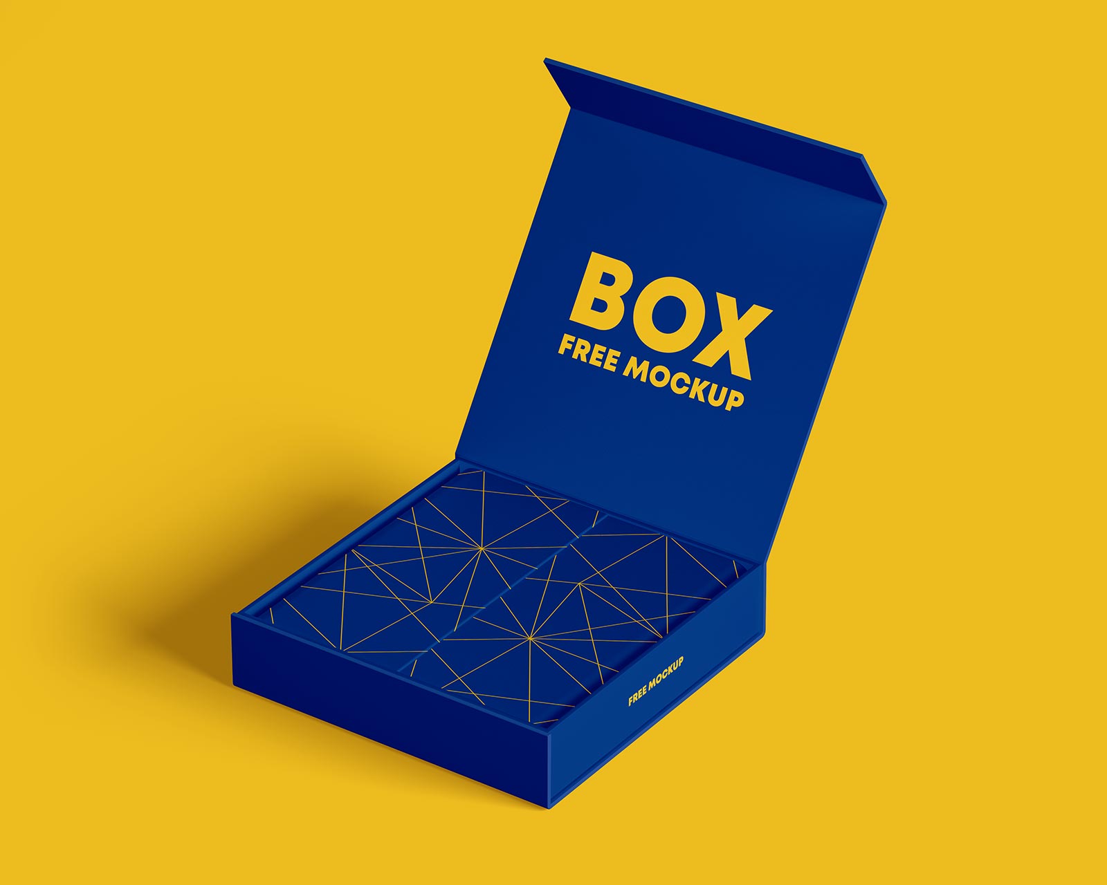 Free Product Box Mockup PSD Set (1)