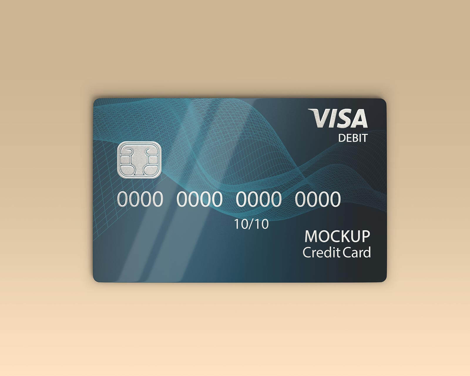 Free Credit Debit Bank Card Mockup PSD Set