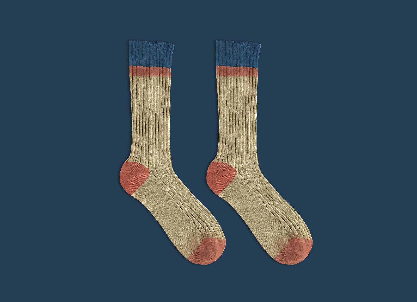 Free-Photorealistic-Mid-Calf-Socks-Mockup-PSD