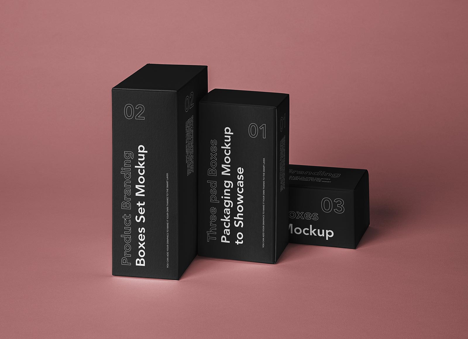 Download Free Product Branding Boxes Mockup Presentation Psd Good Mockups