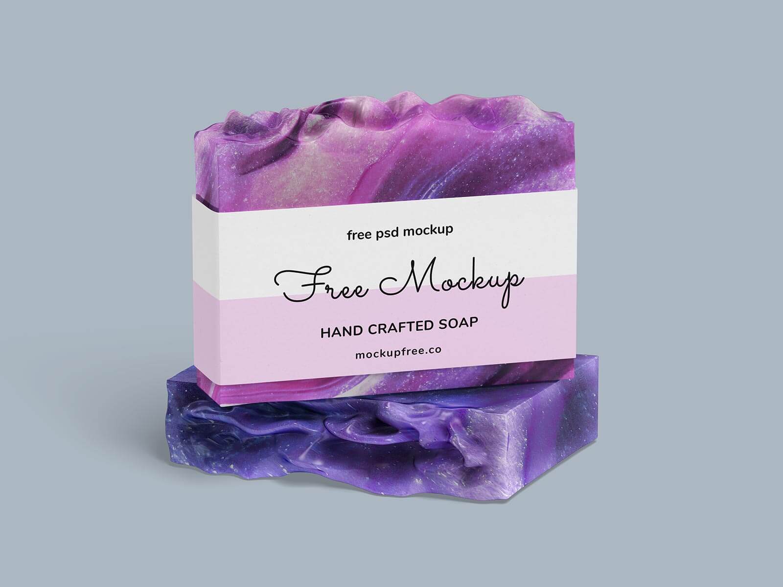 Free Handmade Soap Mockup PSD Set