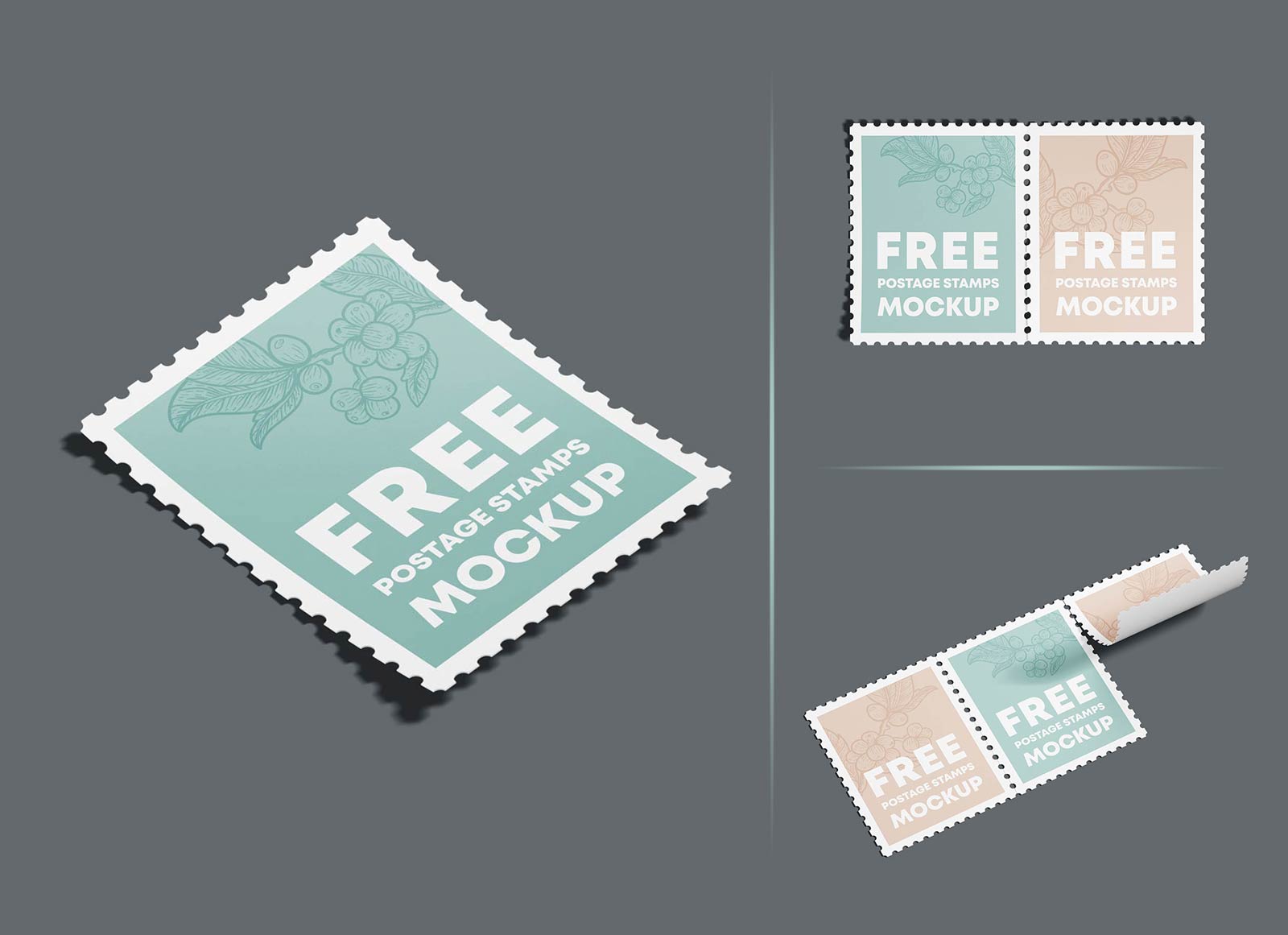 Postage Stamp Mockup - Free Vectors & PSDs to Download