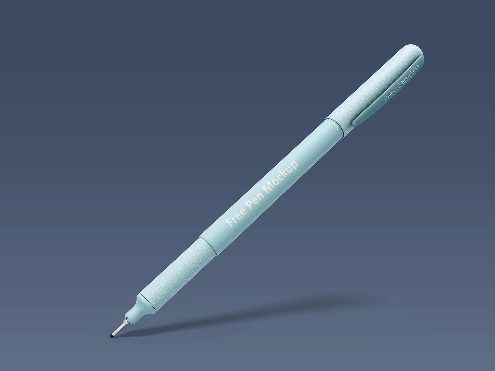 Free Micron Fineliner Pen Mockup PSD
