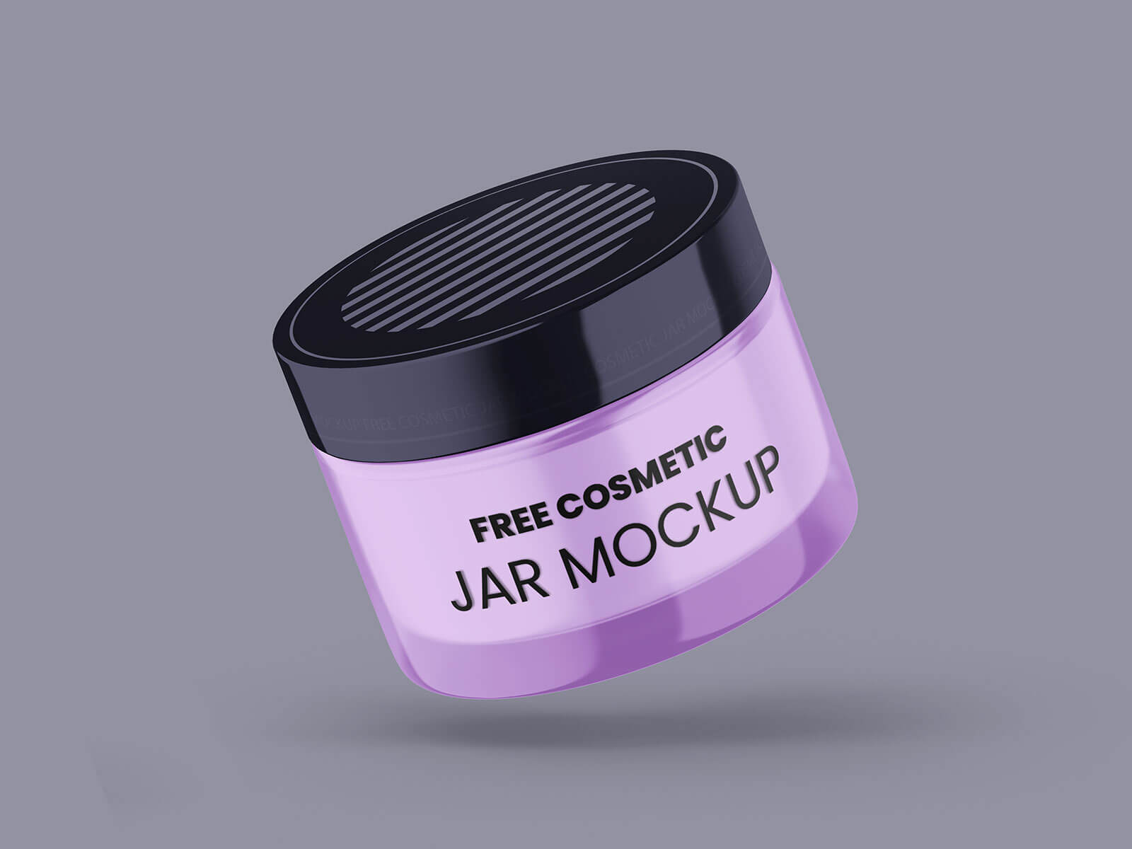 3 Free Glass Cosmetic Jar Mockup PSD Set (1)