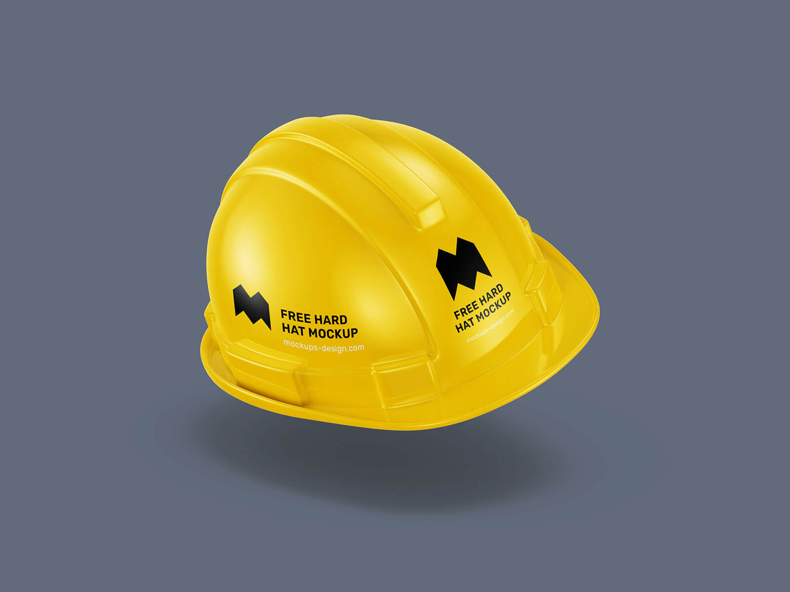 Free 4 Hard Safety Helmet Mockup PSD Set