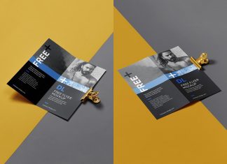 Free-Front--Back-Bi-Fold-Brochure-Mockup-PSD-Set-(3