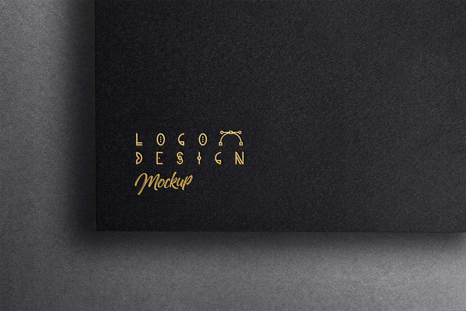 Free-Gold-Foil-Printed-Paper-Logo-Mockup-PSD