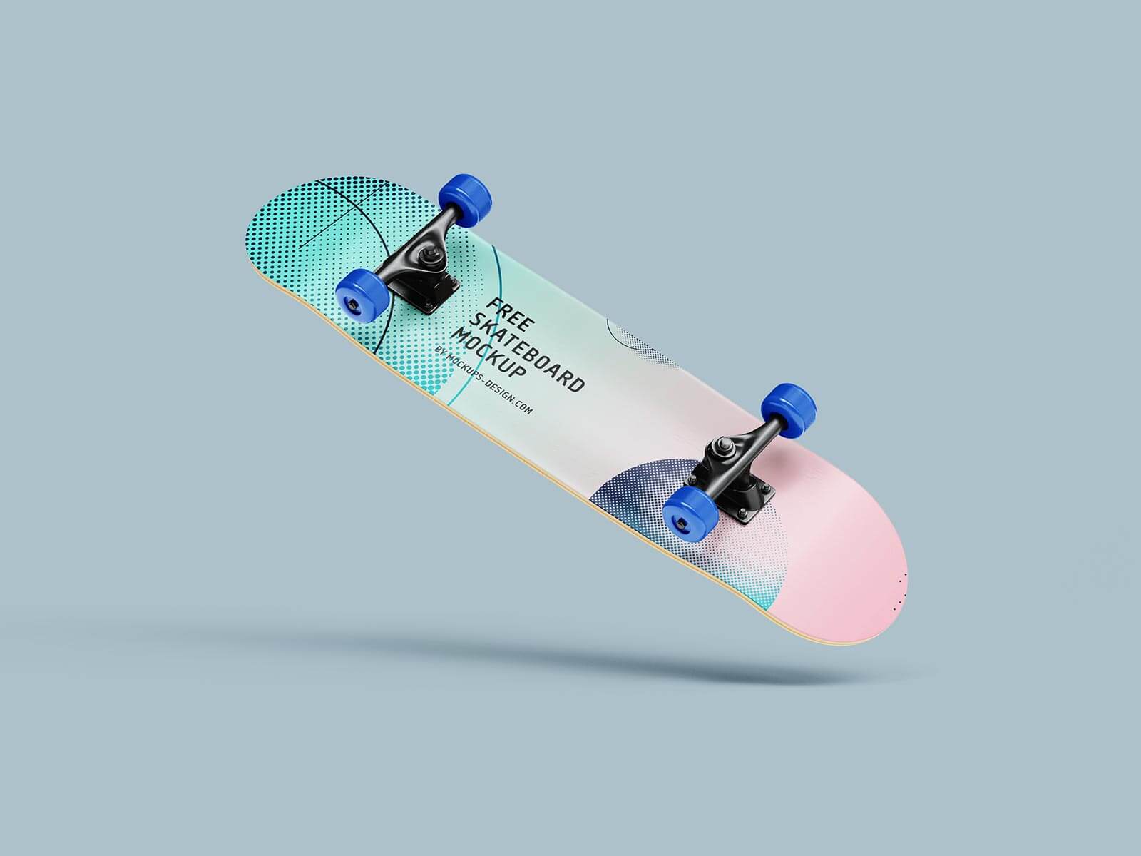 Free Skateboard Mockup PSD Files