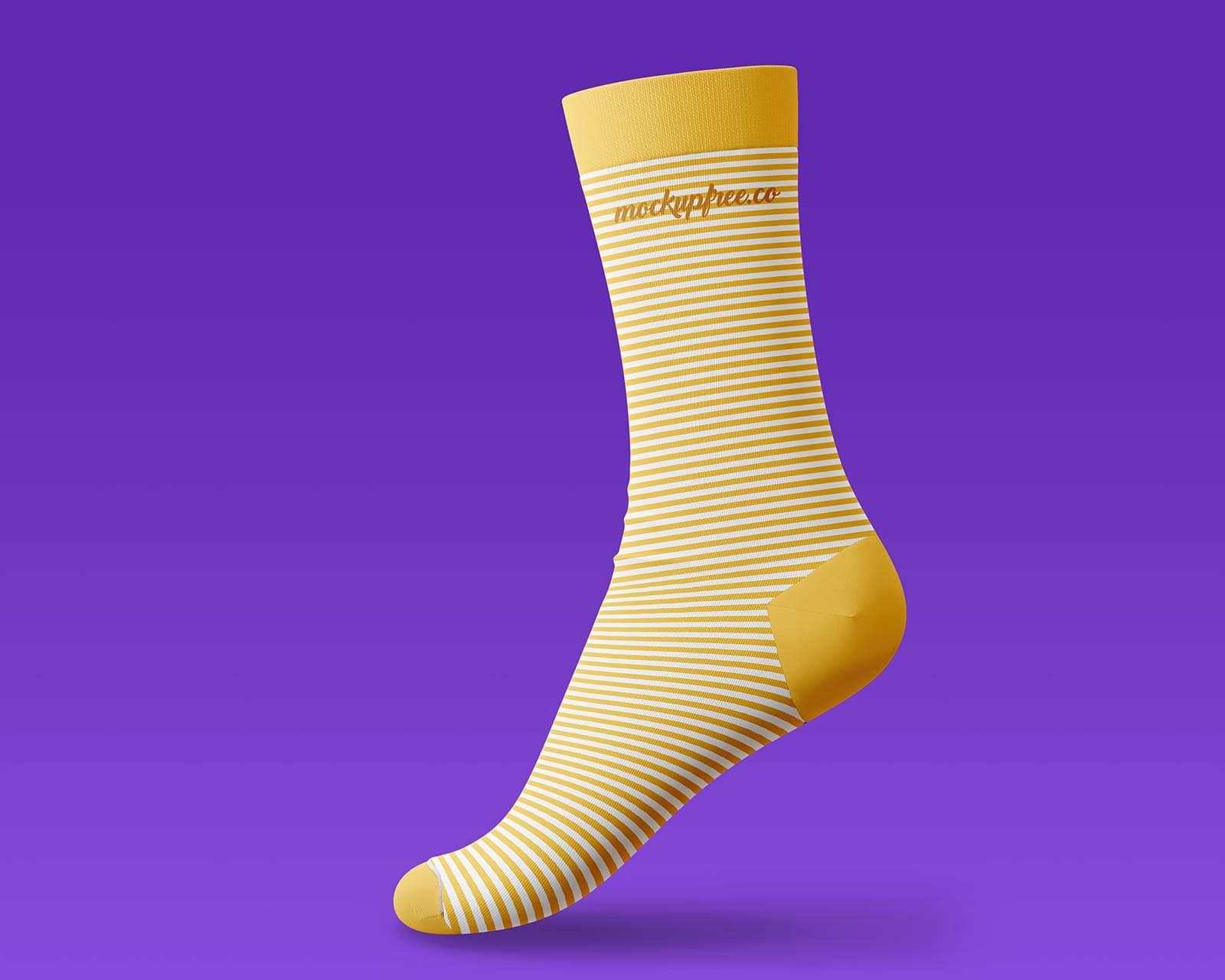 Free 3D Socks Mockup PSD Set
